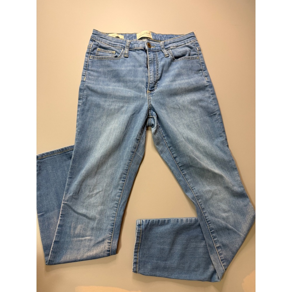 Universal Thread High Rise Skinny Jeans Medium Wash Blue Denim Womens 6/28R